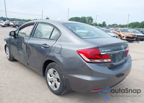 2013 Honda Civic Lx z USA, uszkodzony, nr VIN 19XFB2F54DE249644